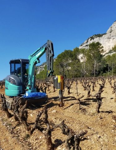 NR 120 sur pelle Kobelco SK28SR